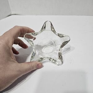 4 Inch Star Shaped Ashtray, Vintage 60's 70's